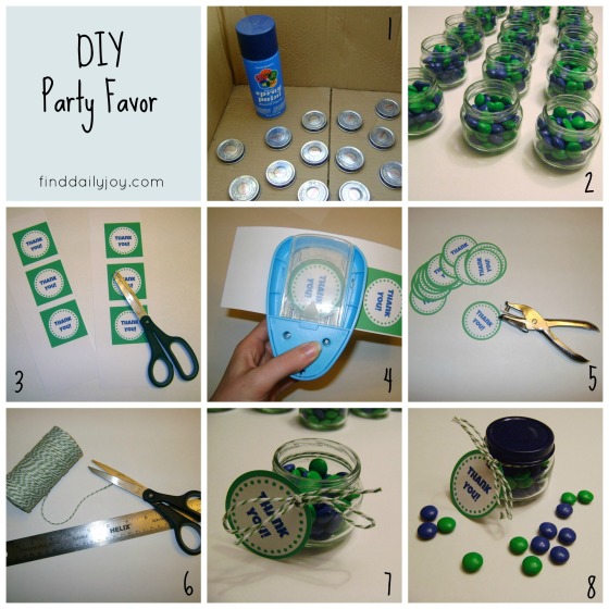 Party Favors {Tutorial & Printable} - finddailyjoy.com