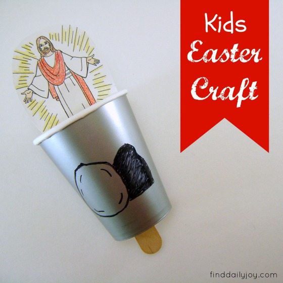 Kids Easter Craft - finddailyjoy.com